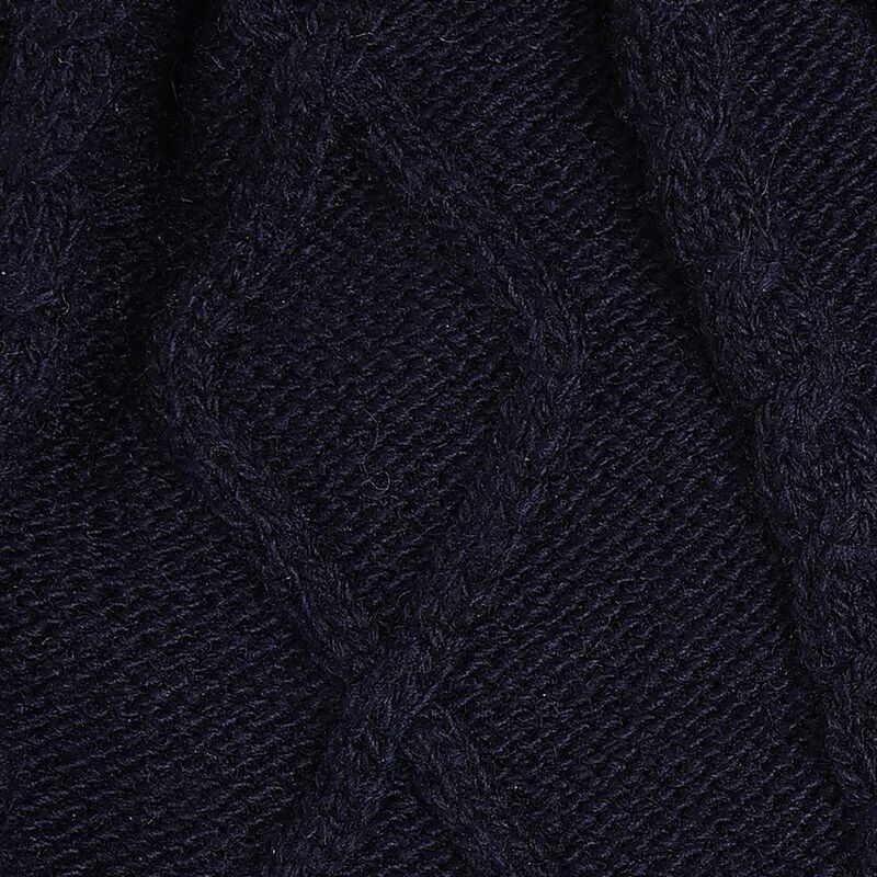 Boys Dark Blue Cap with Scarf image number 3